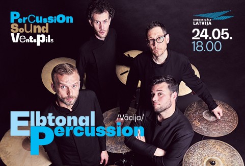 Izrādes "Percussion Sound Ventspils. Elbtonal Percussion" attels