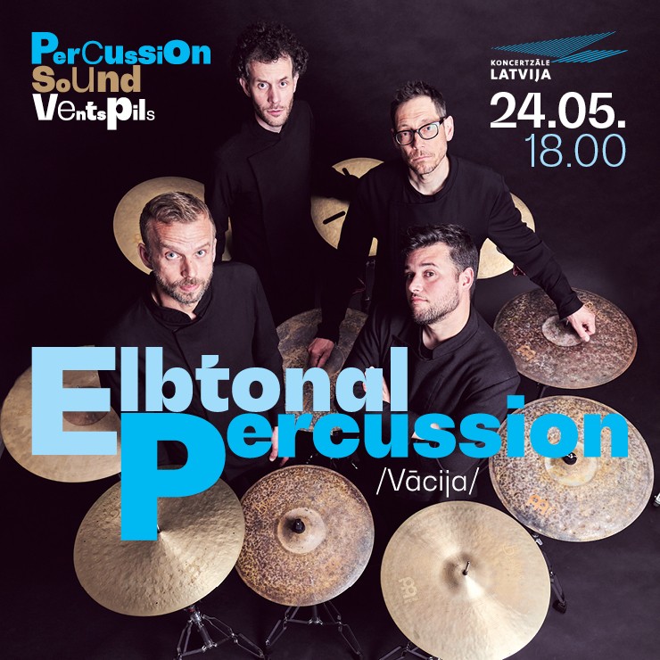 Izrādes "Percussion Sound Ventspils. Elbtonal Percussion" attels