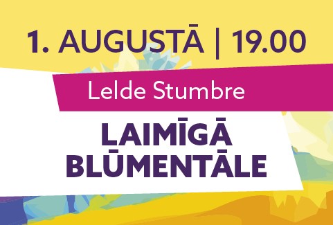 Изображение спектакля "Diasporas teātru festivāls DĀVANA LATVIJAI | Lelde Stumbre “LAIMĪGĀ BLŪMENTĀLE”"