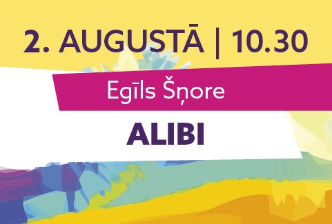 Izrādes "Diasporas teātru festivāls DĀVANA LATVIJAI | Egīls Šņore “ALIBI”" attels