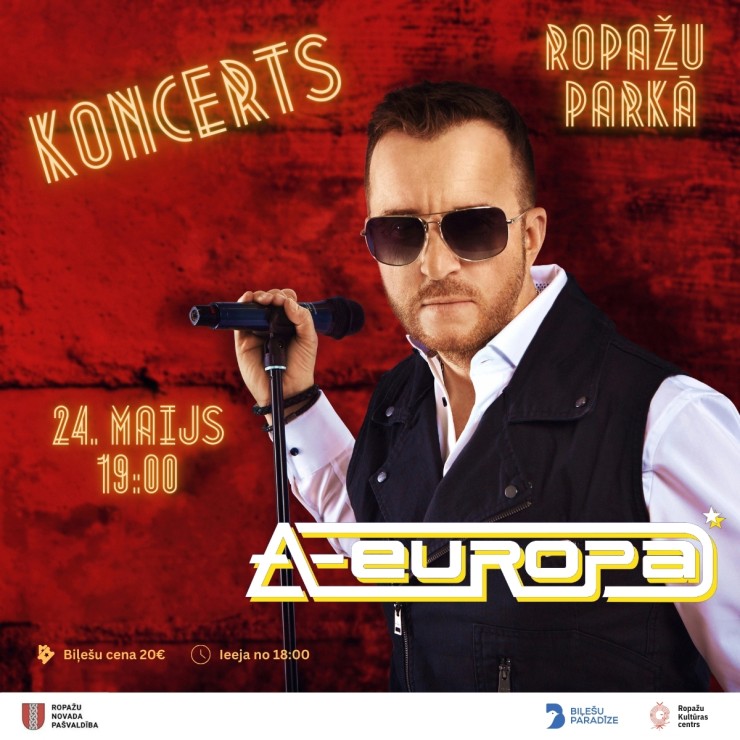Izrādes "A-Europa koncerts Ropažos" attels