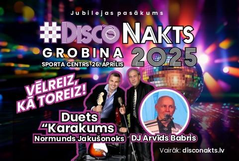 Izrādes "DISCO NAKTS 10 GADU JUBILEJAS SARĪKOJUMS" attels