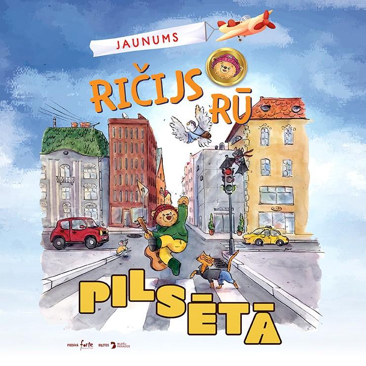 Izrādes "Ričijs Rū | PILSĒTĀ" attels