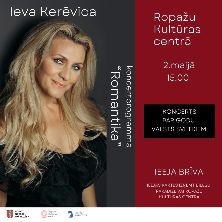 Izrādes "Ievas Kerēvicas koncertprogramma “Romantika”. Valsts svētku koncerts" attels