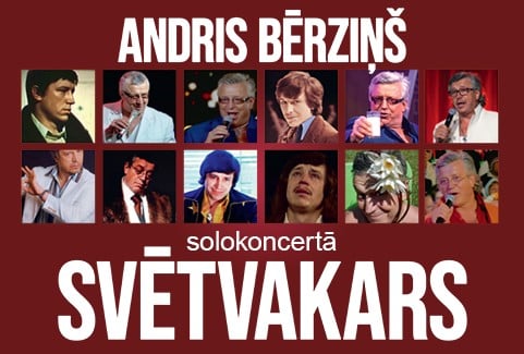 Izrādes "ANDRIS BĒRZIŅŠ solokoncertā “SVĒTVAKARS”" attels