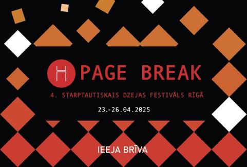 Izrādes "Starptautiskais dzejas festivāls “PAGE BREAK” Dzejkoncerts" attels