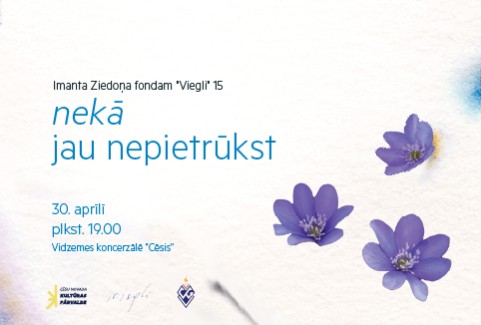 Izrādes "NEKĀ JAU NEPIETRŪKST | Imanta Ziedoņa fondam "Viegli" 15" attels