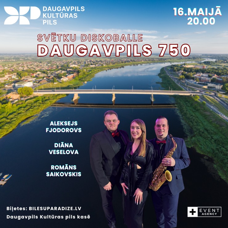 Izrādes "SVĒTKU DISKOBALLE : DAUGAVPILS 750" attels