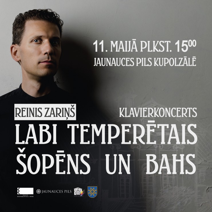 Izrādes "KONCERTS “LABI TEMPERĒTAIS ŠOPĒNS UN BAHS” | Reinis Zariņš" attels