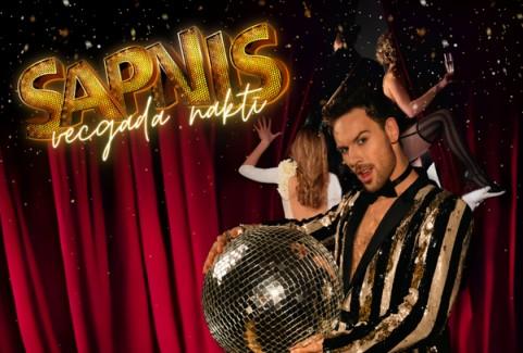 Izrādes "SAPNIS VECGADA NAKTĪ / muzikāli izklaidējošs gadumijas šovs" attels