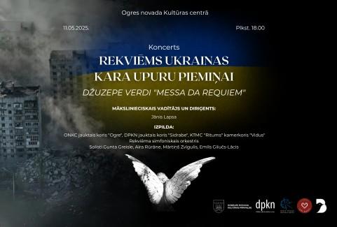 Izrādes "REKVIĒMS UKRAINAS KARA UPURU PIEMIŅAI" attels