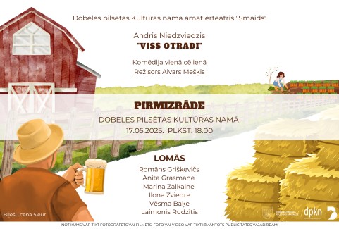 Izrādes "VISS OTRĀDI | komēdija vienā cēlienā" attels
