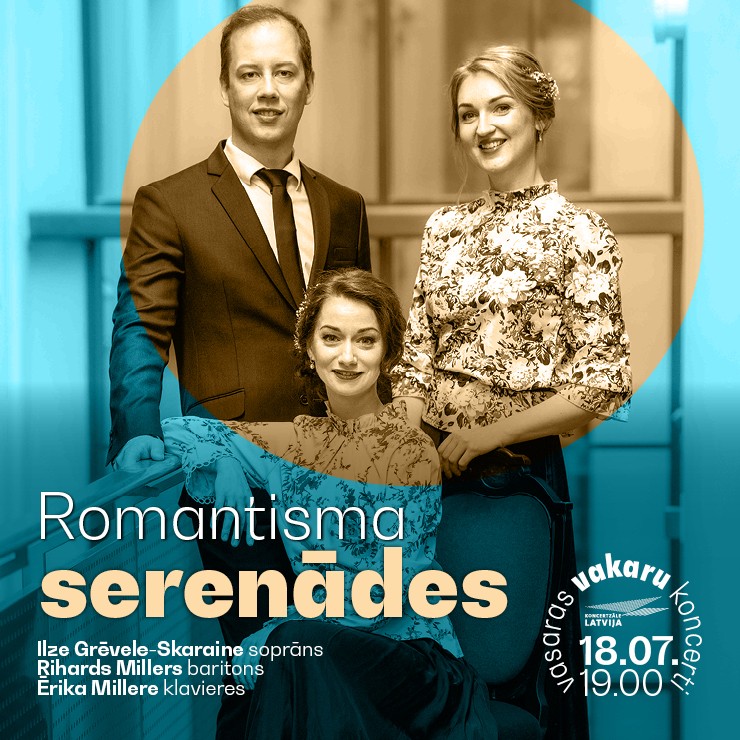 Izrādes "Romantisma serenādes" attels