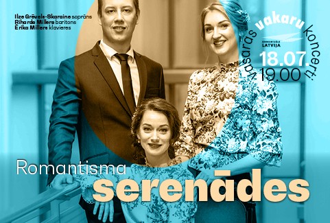 Izrādes "Romantisma serenādes" attels