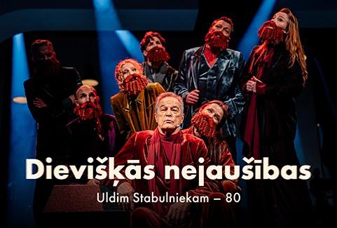 Izrādes "Dievišķās nejaušības" attels