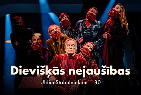 Izrādes "Dievišķās nejaušības" attels