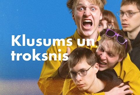 Izrādes "Klusums un troksnis" attels