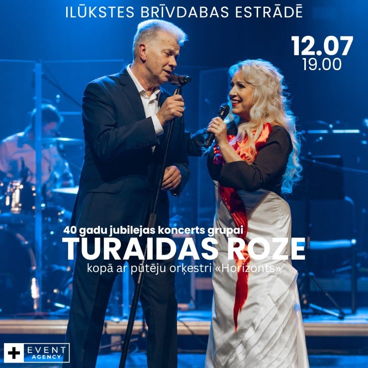 Izrādes "Turaidas Roze 40 GADU JUBILEJAS KONCERTS ILŪKSTĒ" attels