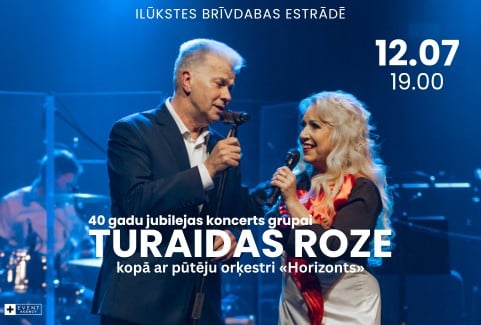 Izrādes "Turaidas Roze 40 GADU JUBILEJAS KONCERTS ILŪKSTĒ" attels