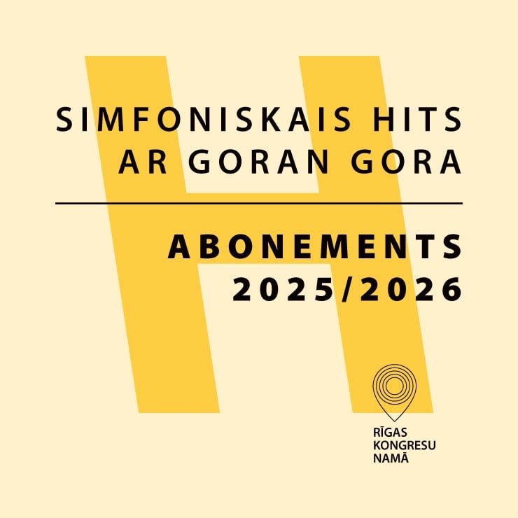 Izrādes "SIMFONISKAIS HITS AR GORAN GORA. ABONEMENTS 2025/2026" attels