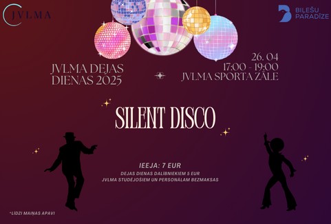 Izrādes "JVLMA – SILENT DISCO!" attels