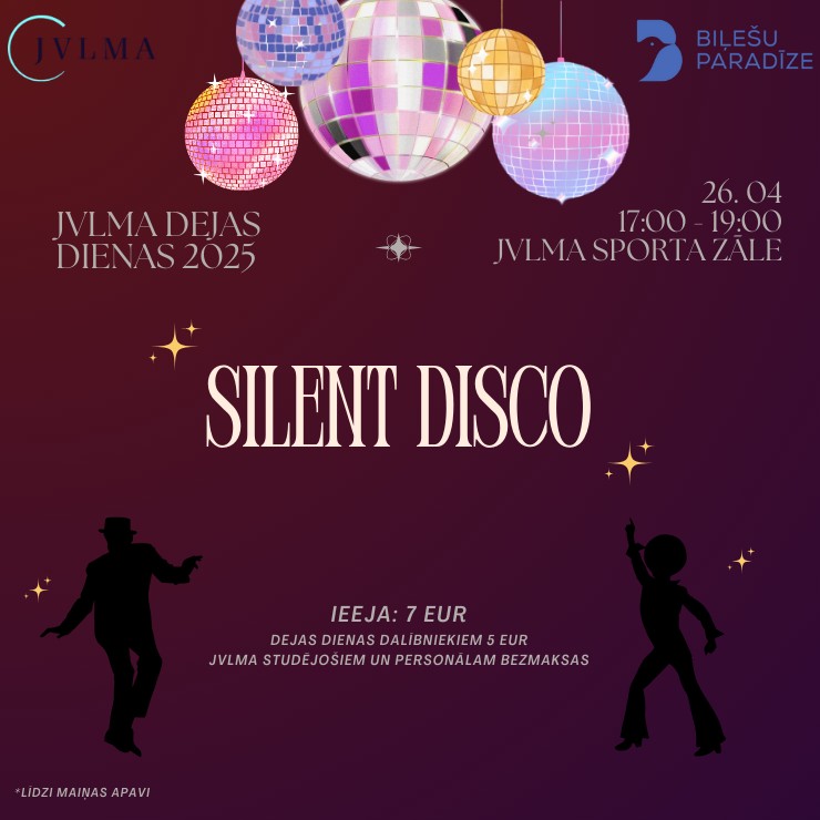 Izrādes "JVLMA – SILENT DISCO!" attels