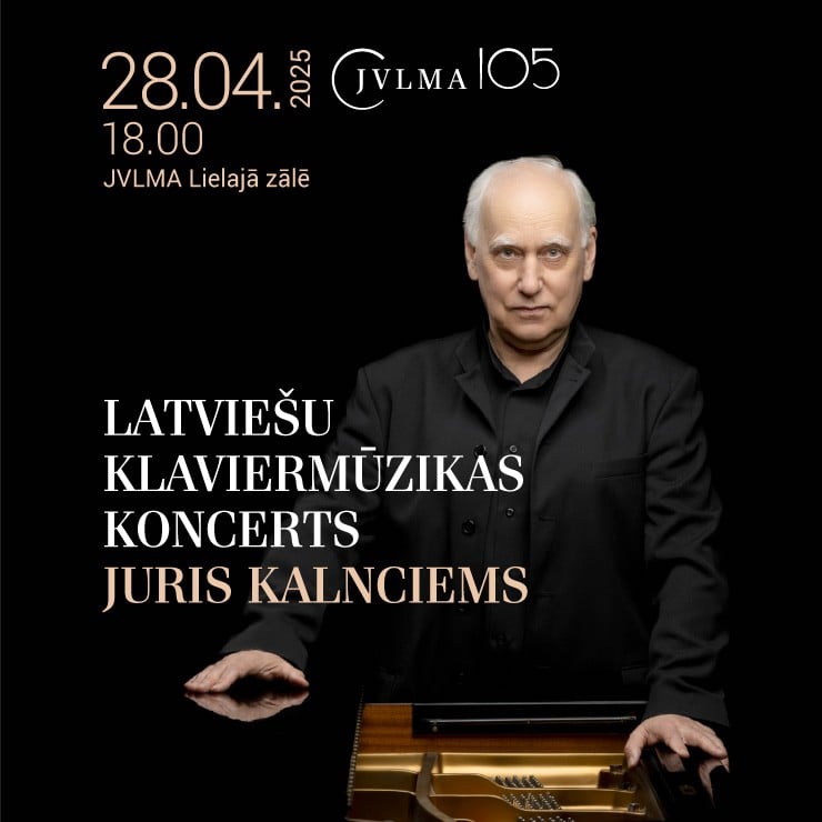 Izrādes "Latviešu klaviermūzikas koncerts. Juris Kalnciems." attels