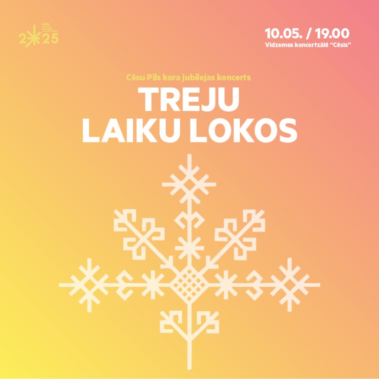 Izrādes "TREJU LAIKU LOKOS | Cēsu Pils kora jubilejas koncerts" attels