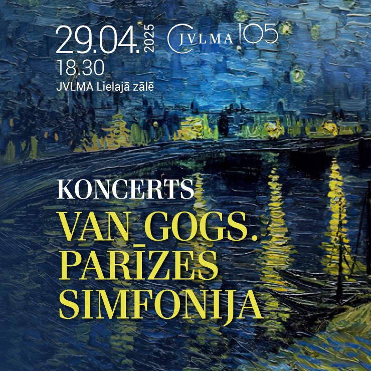 Izrādes "Koncerts "Van Gogs. Parīzes Simfonija"" attels