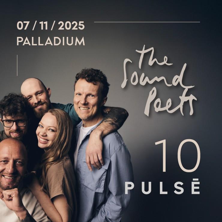 Izrādes ""THE SOUND POETS" albuma "PULSĒ" 10 gadu jubilejas koncerts" attels