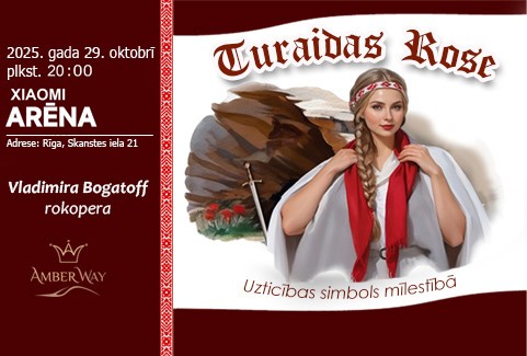 Izrādes "Rokopera Turaidas Roze" attels