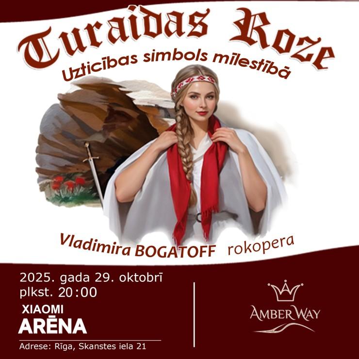 Izrādes "Rokopera Turaidas Roze" attels