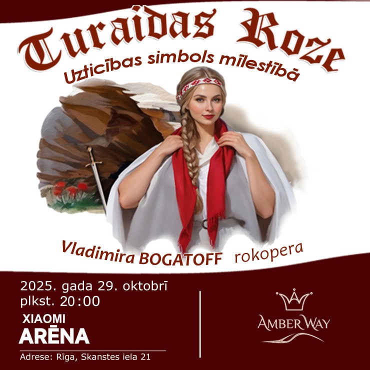 Izrādes "Rokopera Turaidas Roze" attels