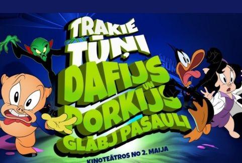 Izrādes "Kinoseanss | TRAKIE TŪŅI. DAFIJS UN PORKIJS GLĀBJ PASAULI" attels