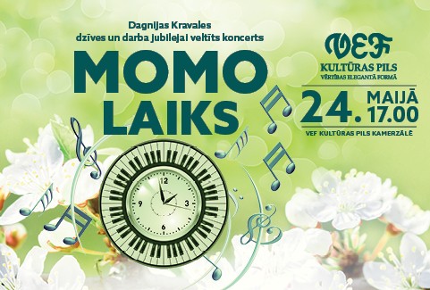 Izrādes "DAGNIJAS KRAVALES dzīves un darba jubilejai veltīts koncerts | MOMO LAIKS" attels