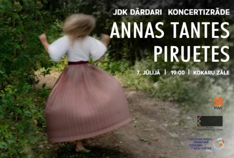 Izrādes "Koncertizrāde ANNAS TANTES PIRUETES" attels