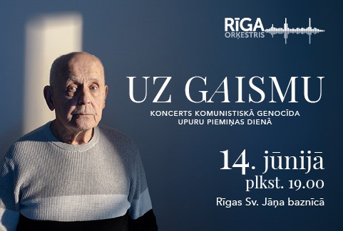 Izrādes "UZ GAISMU. Orķestris “Rīga”, VAK “Latvija”, Katrīna Paula Felsberga, Mārtiņš Zvīgulis" attels