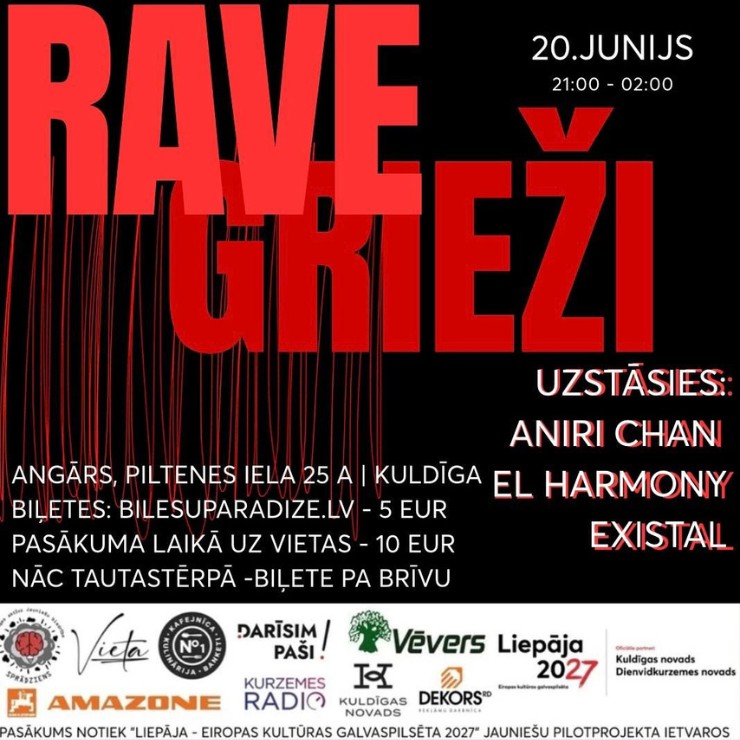 Izrādes "Ravegrieži" attels