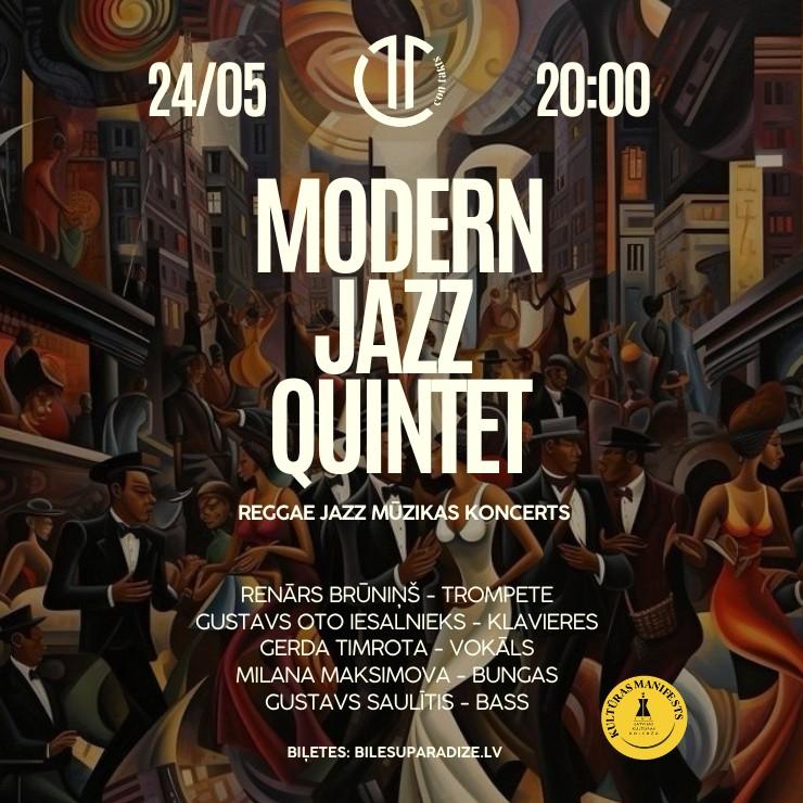 Izrādes "Reggae Jazz || Modern Jazz Quintet kultūrvietā “ConTakts”" attels