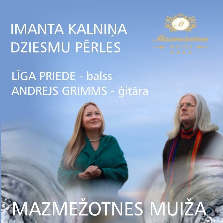 Izrādes "Imanta Kalniņa dziesmu pērles | Mūziķi Līga Priede un Andrejs Grimms" attels