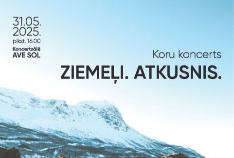 Izrādes "Koru koncerts ZIEMEĻI. ATKUSNIS" attels