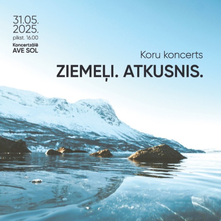 Izrādes "Koru koncerts ZIEMEĻI. ATKUSNIS" attels