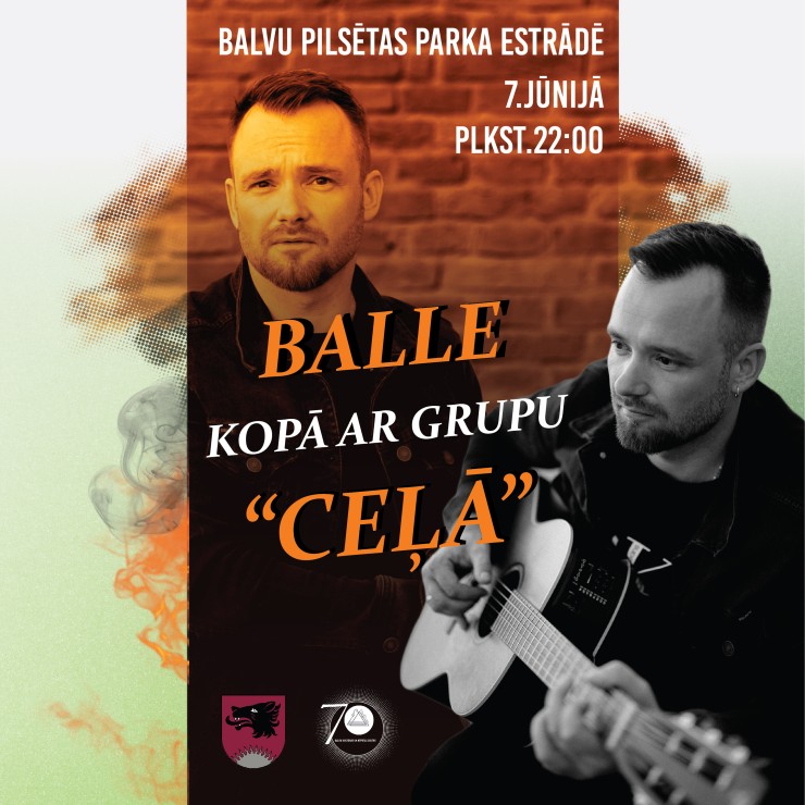Изображение спектакля "Balle kopā ar grupu “Ceļā”"