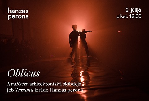 Izrādes "Oblicus. Dejas izrāde Hanzas peronā" attels