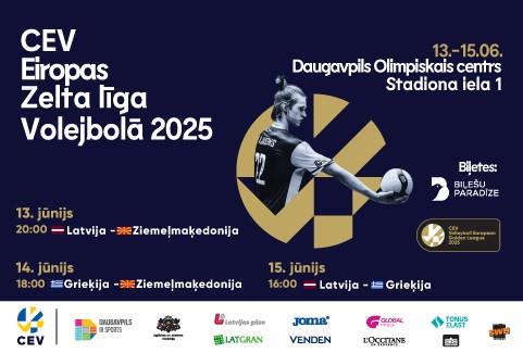 Изображение спектакля "LATVIA vs NORTH MACEDONIA. CEV Volleyball European Golden League 2025 | Men"
