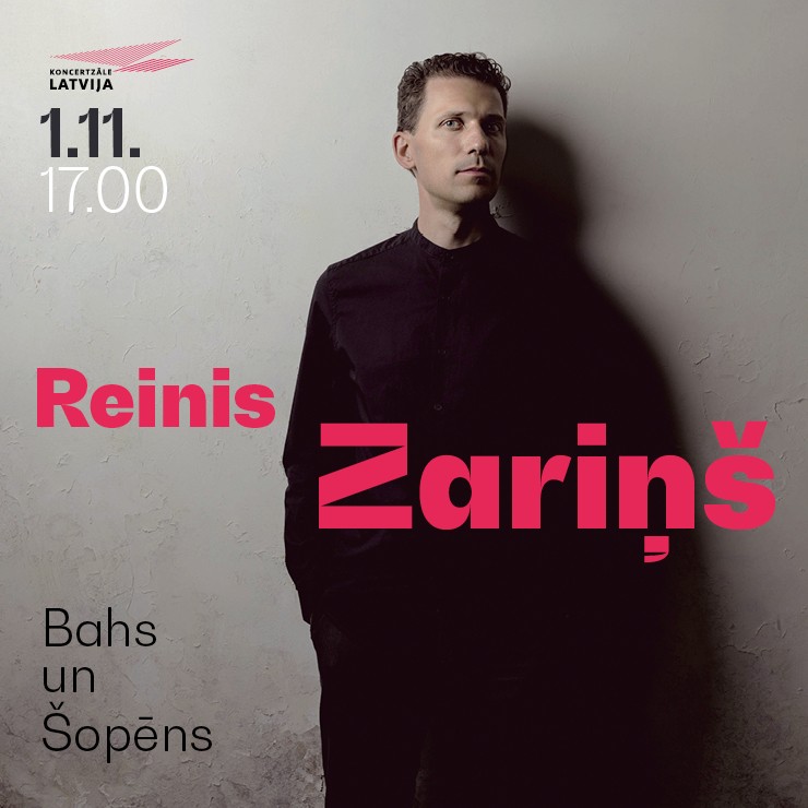 Izrādes "Bahs un Šopēns. Reinis Zariņš" attels
