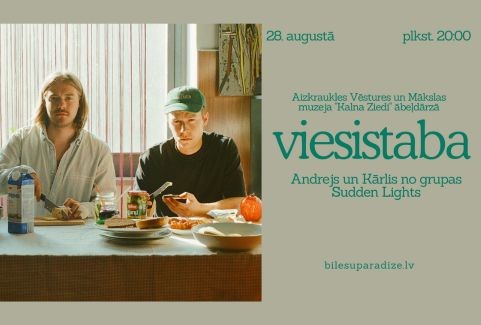 Izrādes "VIESISTABA" attels
