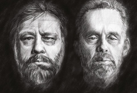 Izrādes "ŽIŽEKS. PĪTERSONS. GADSIMTA DUELIS | Jaunā Rīgas teātra viesizrāde" attels