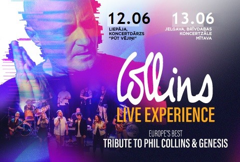 Izrādes "Collins Live Experience - Eiropas labākais tribute koncertšovs ar Fila Kolinsa & Genesis leģendārajiem superhitiem" attels