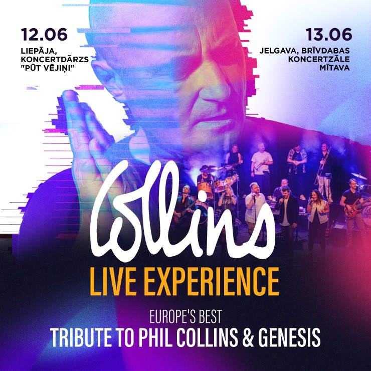 Izrādes "Collins Live Experience - Eiropas labākais tribute koncertšovs ar Fila Kolinsa & Genesis leģendārajiem superhitiem" attels